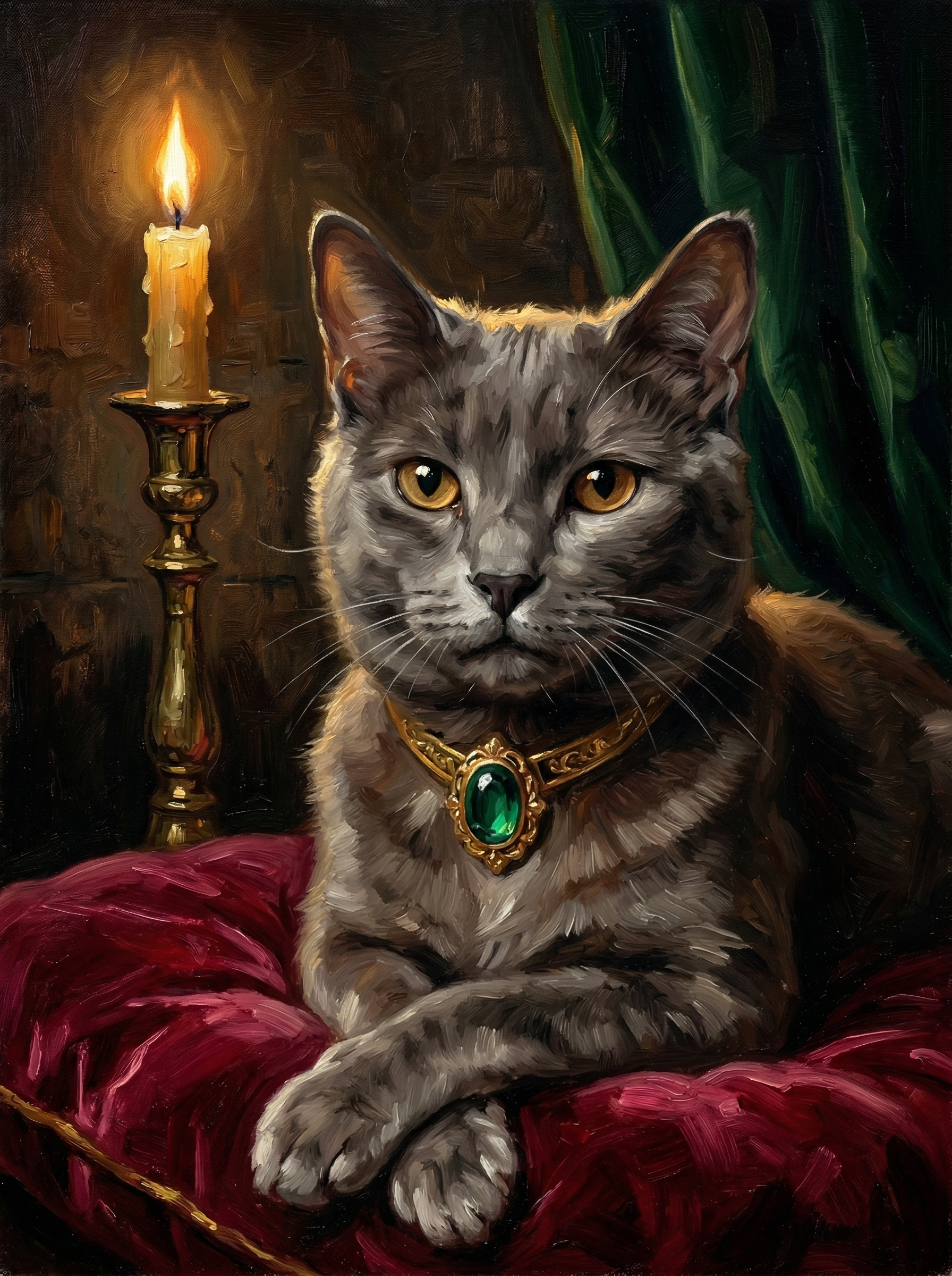 Candlelit Masterpiece